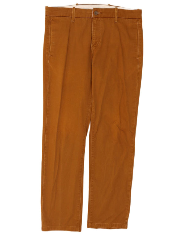 Calça jeans reta masculina Levi's W30 L30 algodão marrom