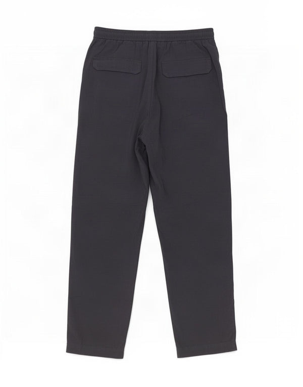 Calça feminina Zara cônica cortada média W28 L24 azul marinho