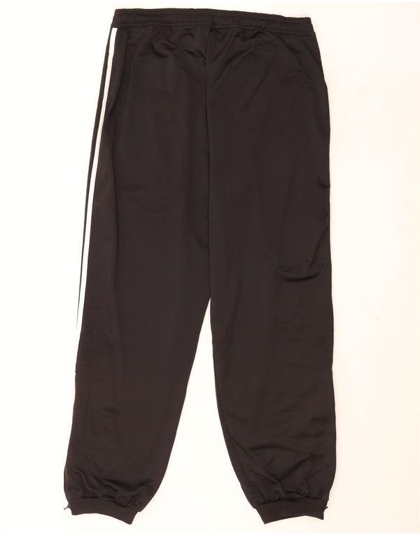 Adidas Mens Calças de treino Joggers Grande Poliéster Preto