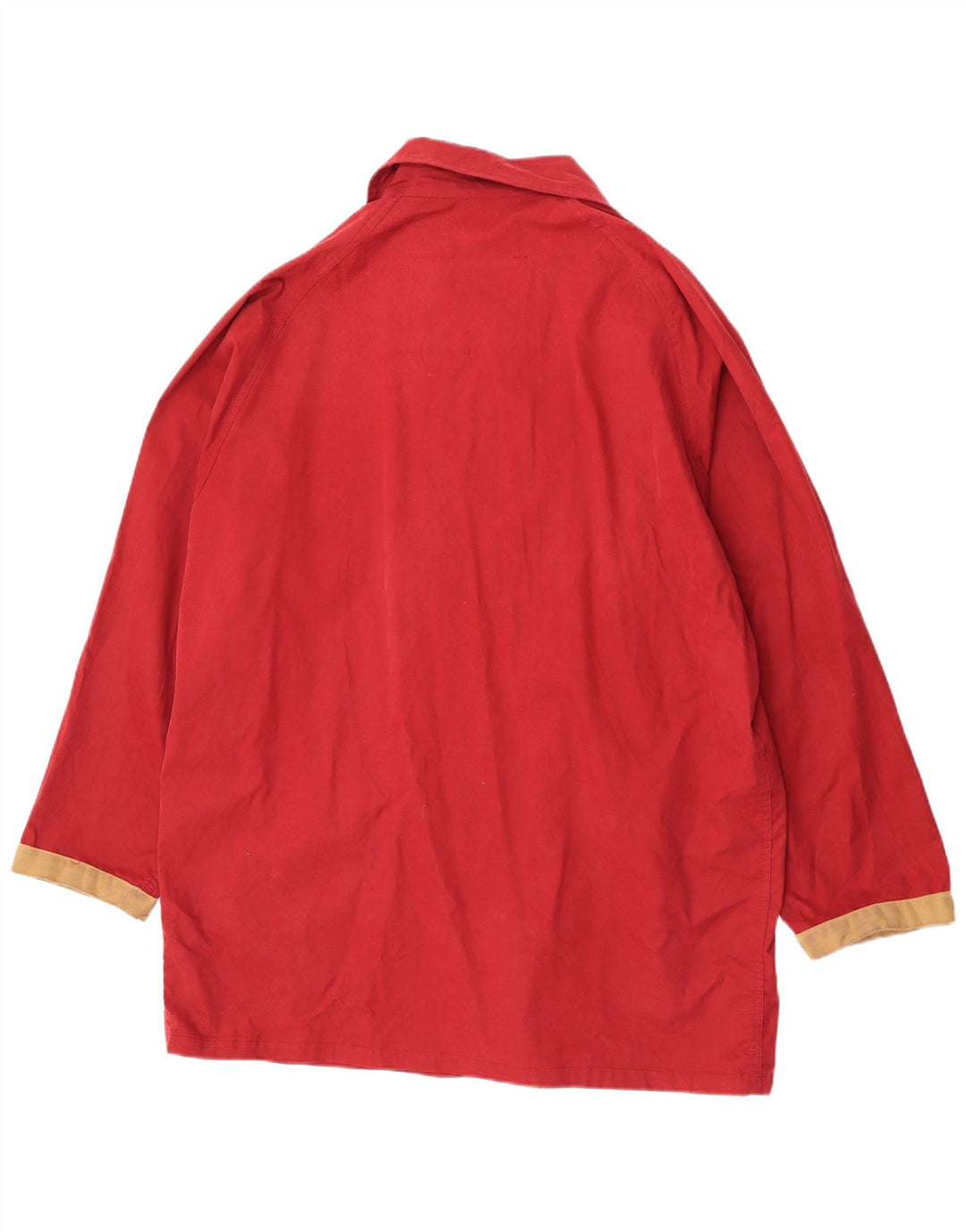 Jaqueta utilitária feminina Polbot de grandes dimensões Reino Unido 18 XL vermelho algodão colorblock