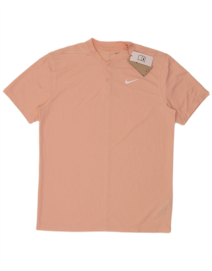 Camiseta Nike Masculina Dri Fit Top Médio Poliéster Rosa