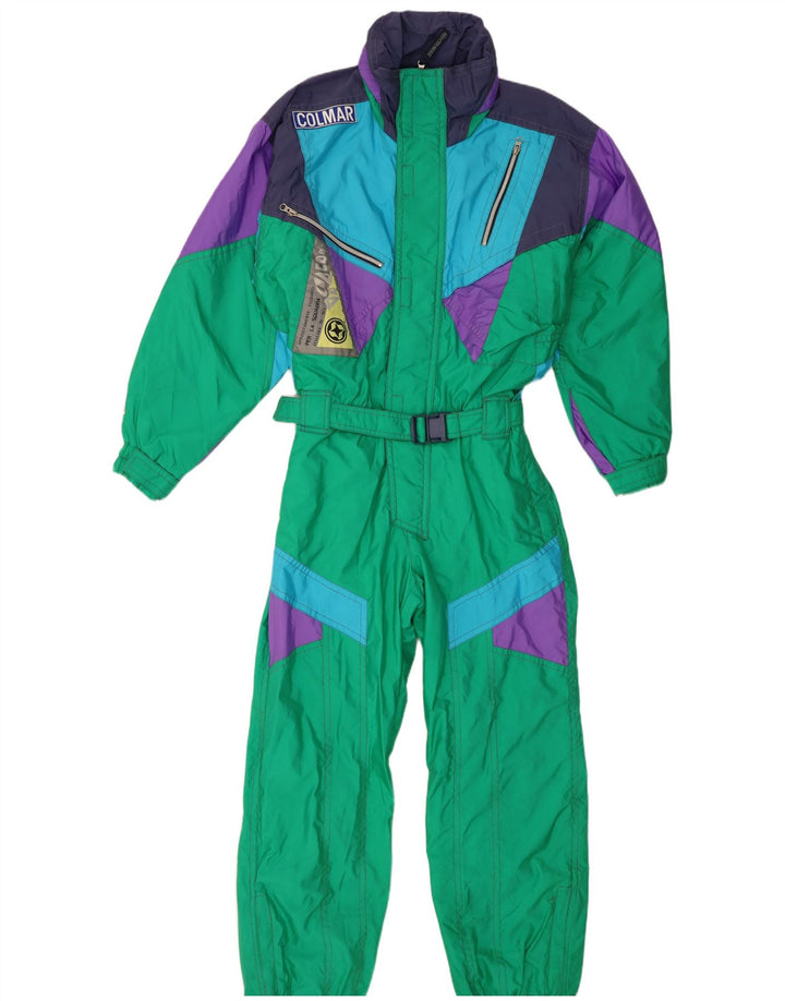 Macacão de esqui masculino Colmar IT 48 bloco colorido verde médio