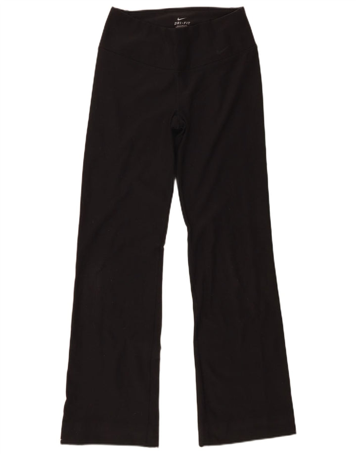 Leggings Nike Dri Fit Flare UK 8 Pequenas Pretas
