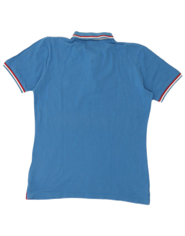 Camisa Polo Masculina Fila Pequena Listrada Azul