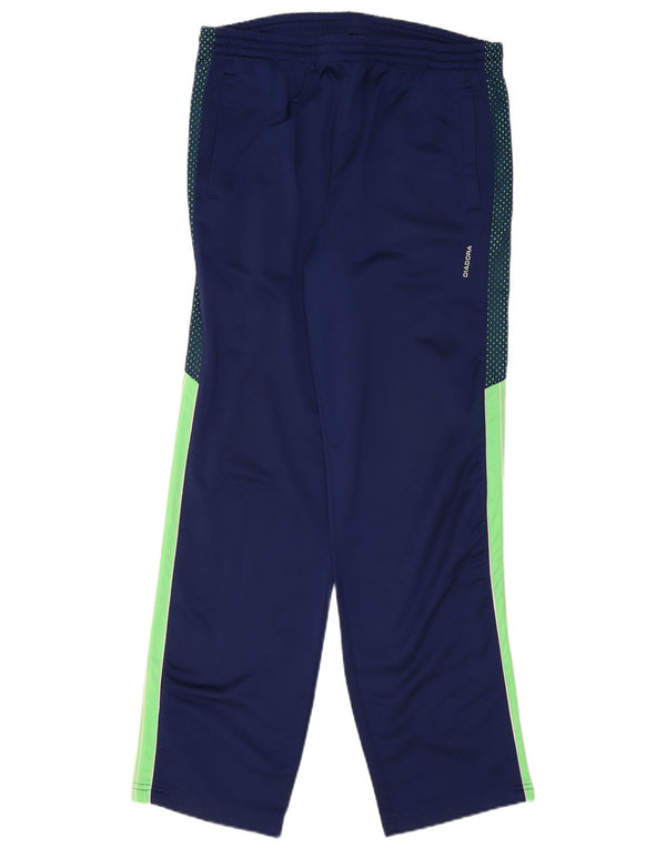 Calça de treino masculina Diadora UK 40 Medium Navy Blue Colourblock