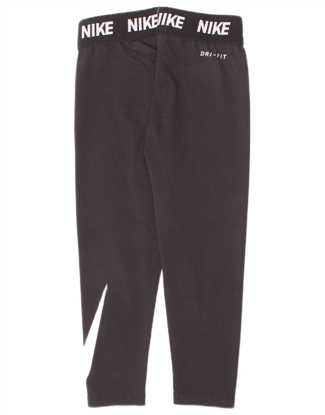 Leggings Nike Dri Fit Graphic para meninas de 4 a 5 anos, pequeno, preto, poliéster