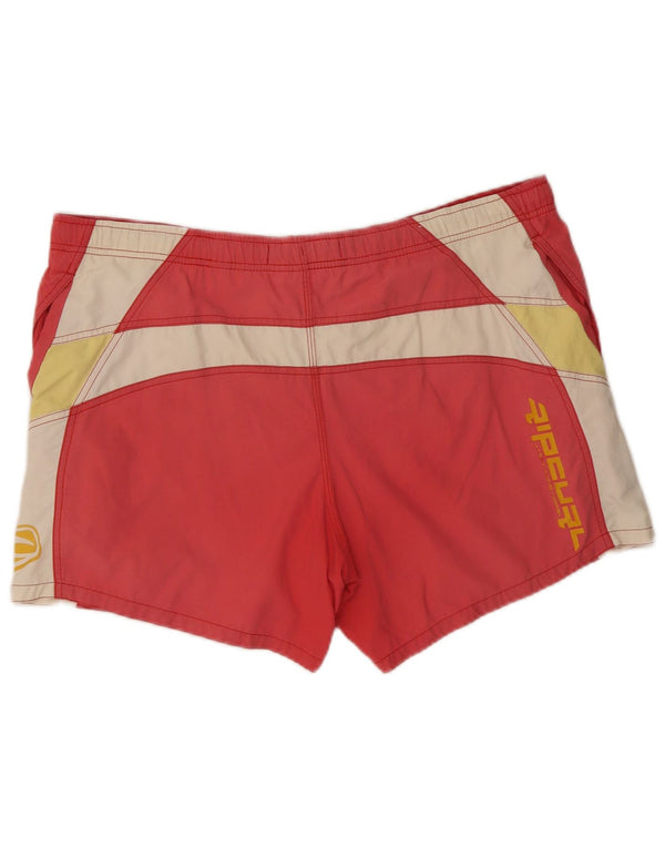 Shorts de natação masculino Rip Curl Graphic XL vermelho colorblock
