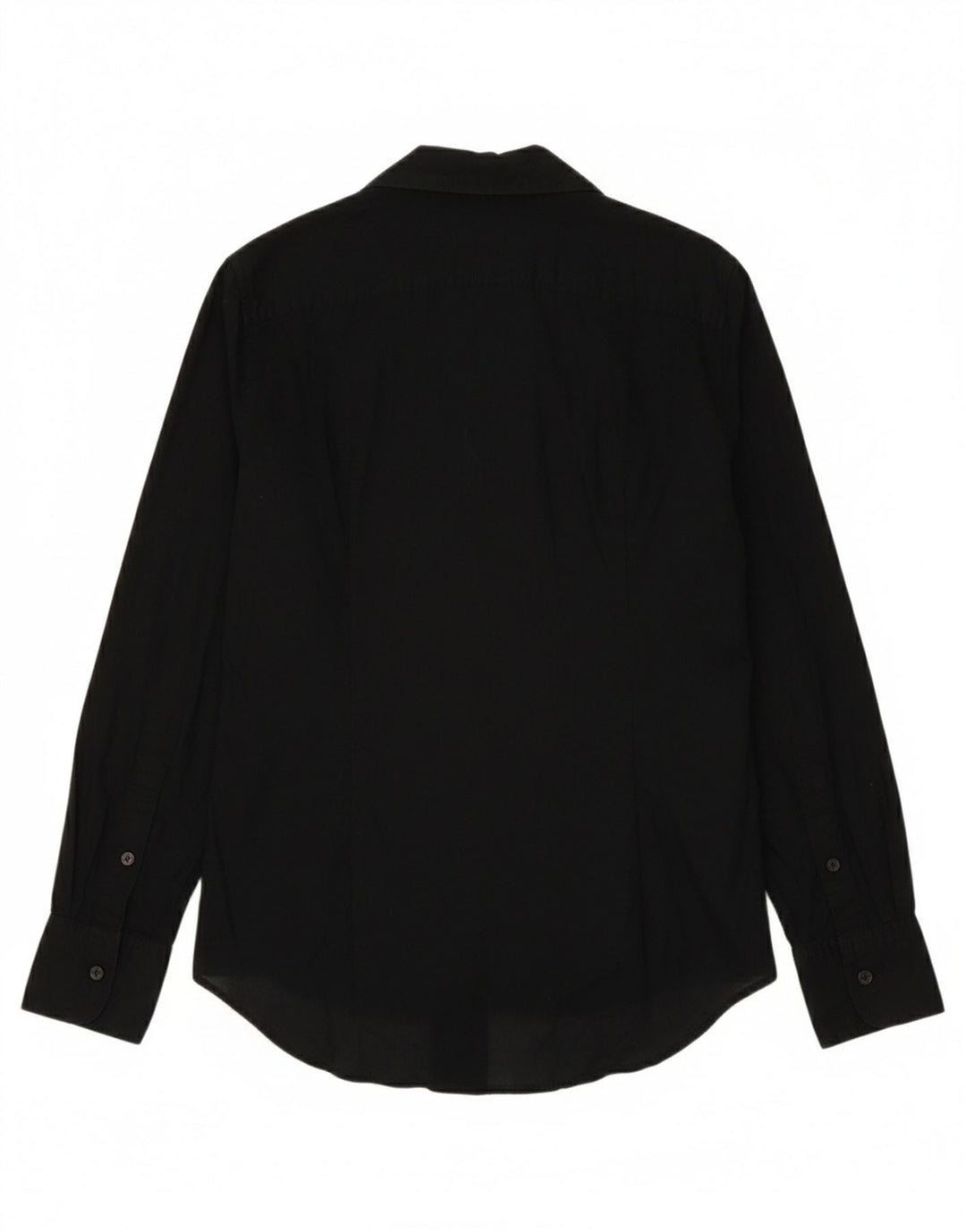 J. CREW Camisa feminina slim fit EUA 2 XS algodão preto