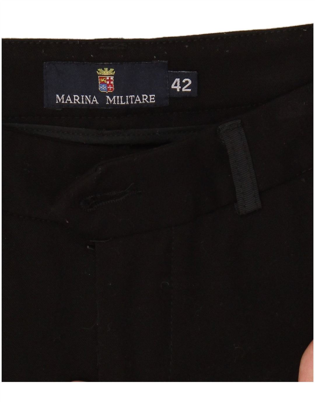 Calça feminina casual MARINA MILITARE IT 42 média W30 L28 preta