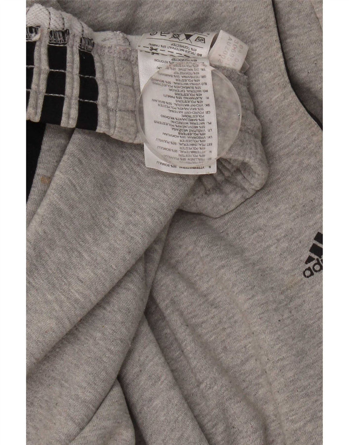 Calça de treino masculina Adidas 2XL algodão cinza
