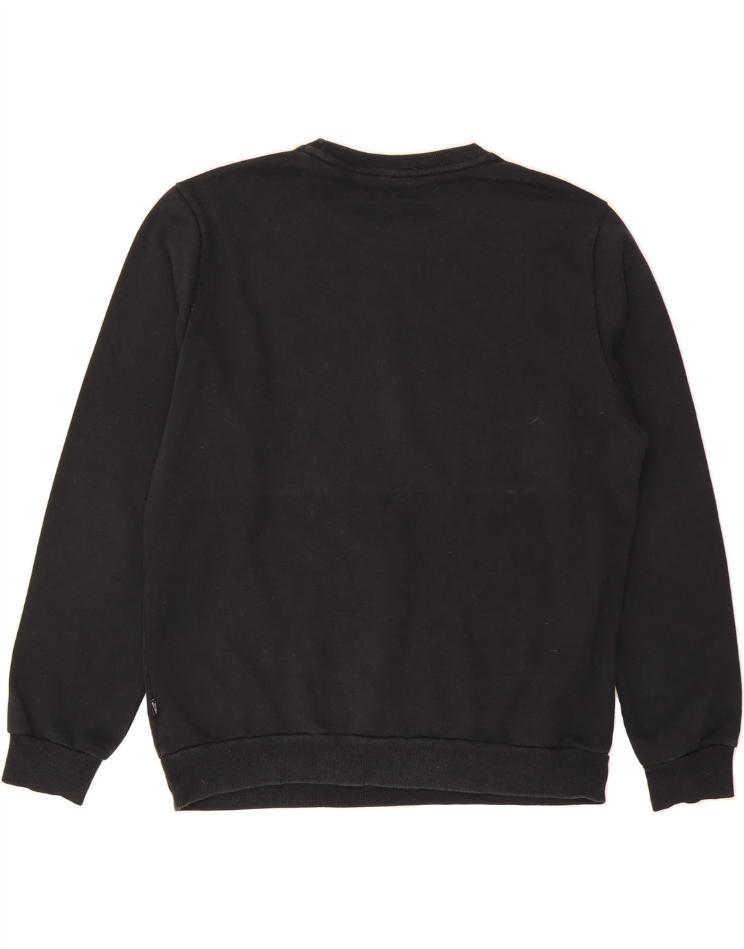 PUMA Mens Graphic Sweatshirt Jumper Large Black Cotton Vintage Puma and Second-Hand Puma from Messina Hembry 