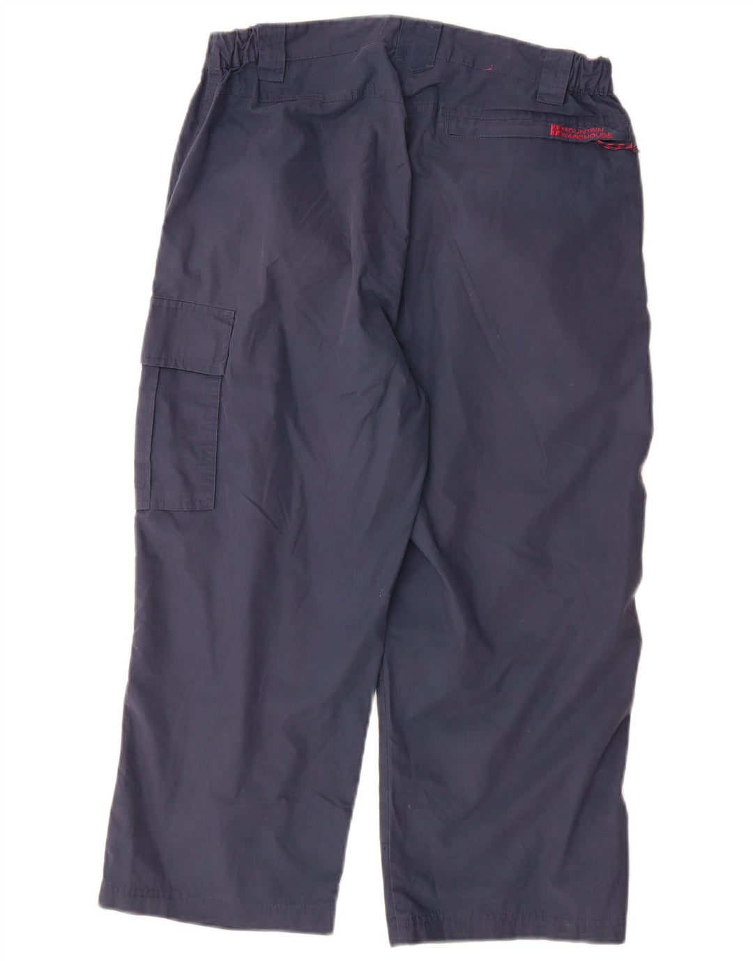 Calça cargo feminina Mountain Warehouse UK 12 médio W30 L22 azul marinho