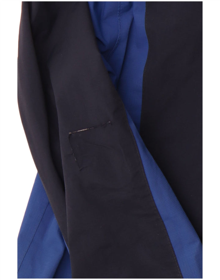 Jaqueta de chuva masculina MOUNTAIN WAREHOUSE UK 36 pequena azul marinho colorblock