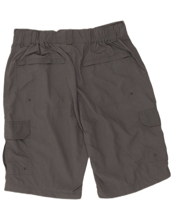 Shorts cargo masculino MOUNTAIN WAREHOUSE W32 nylon cinza médio