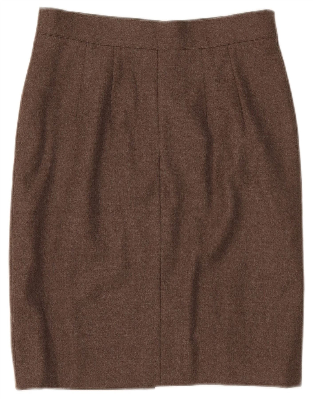 Saia lápis feminina VINTAGE W28 marrom médio