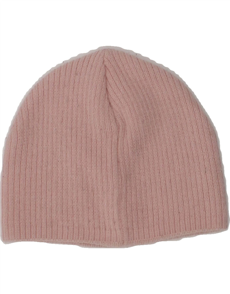 ADIDAS Baby Girls Beanie Hat 12-18 Months Pink Acrylic Vintage Adidas and Second-Hand Adidas from Messina Hembry 