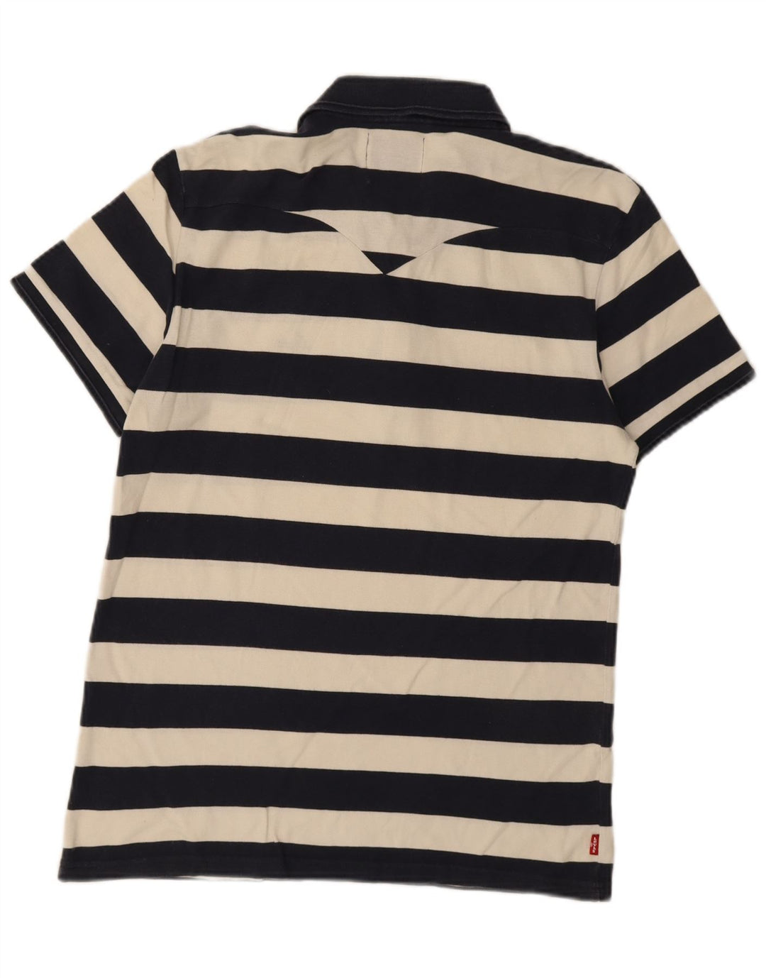 Camisa polo masculina Levi's Slim Fit grande listrada azul marinho
