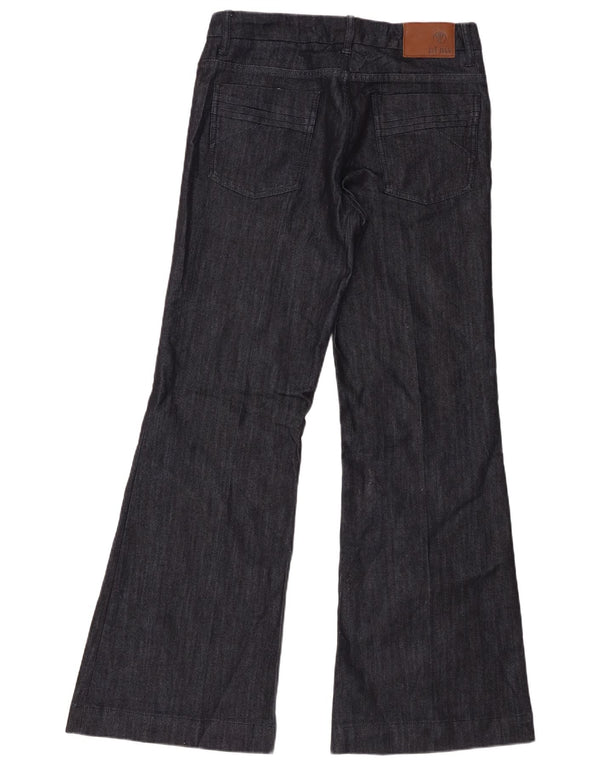 Calça jeans feminina Fat Face regular larga UK 14 grande W34 L32 azul marinho algodão