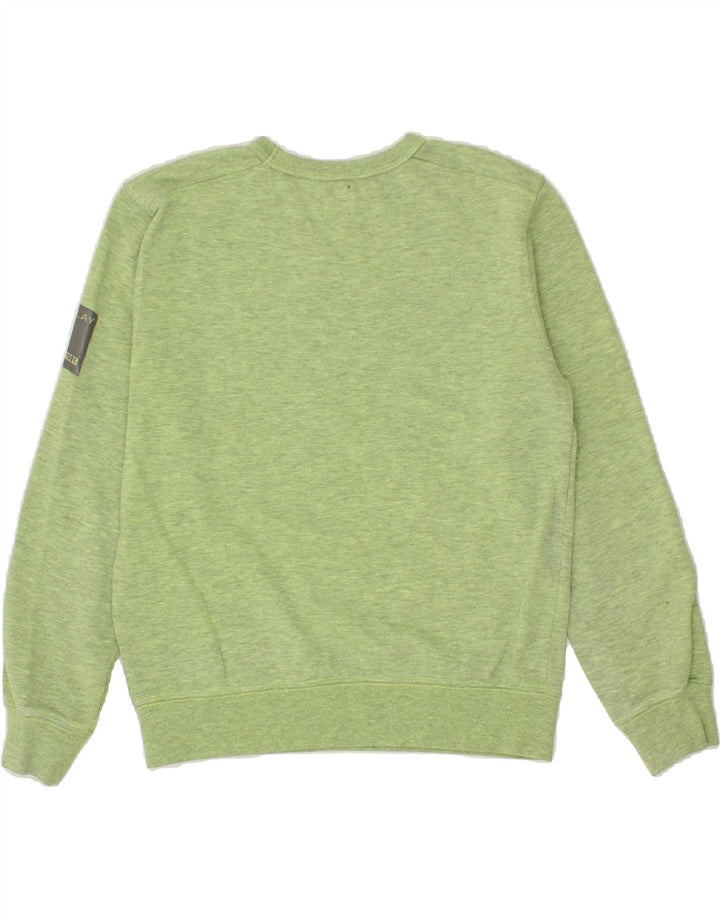 REPLAY Boys Graphic Sweatshirt Jumper 13-14 Years Green Cotton Vintage Replay and Second-Hand Replay from Messina Hembry 