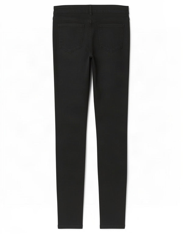 Calça jeans feminina Fat Face UK 8 pequena W27 L29 algodão verde