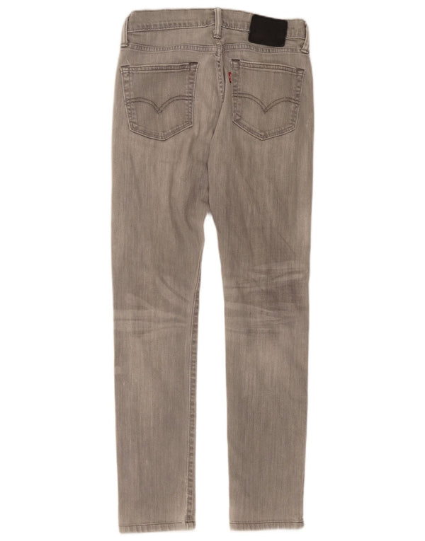Jeans skinny feminino Levi's W29 L32 algodão cinza