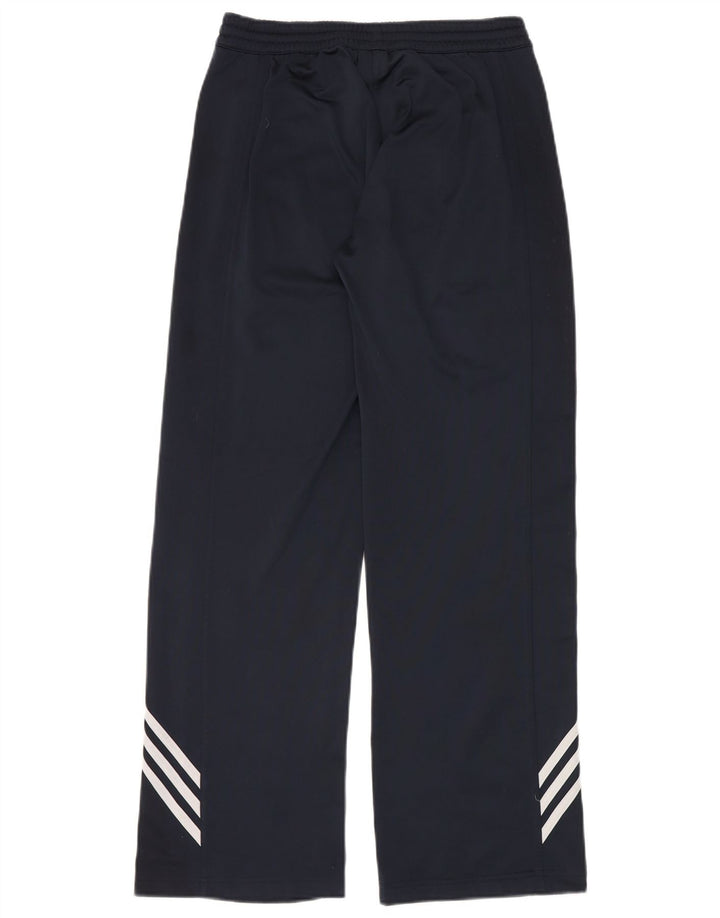 Calça de treino feminina Adidas UK 14 poliéster azul marinho médio