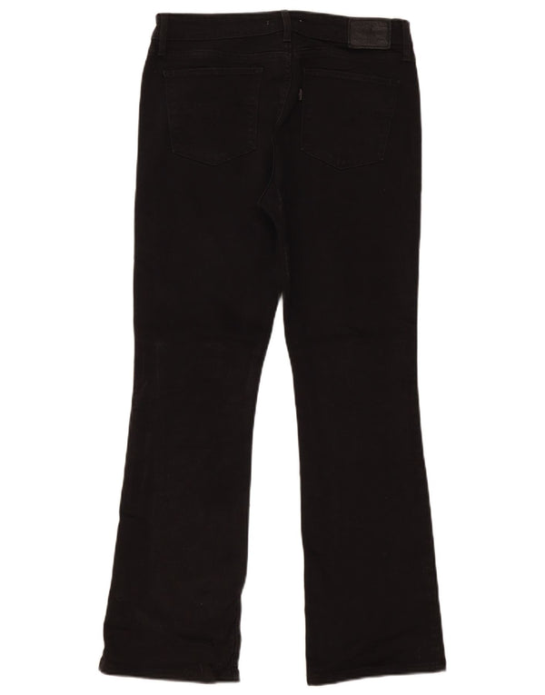 Calça jeans feminina Levi's 715 Bootcut W29 L29 algodão preto