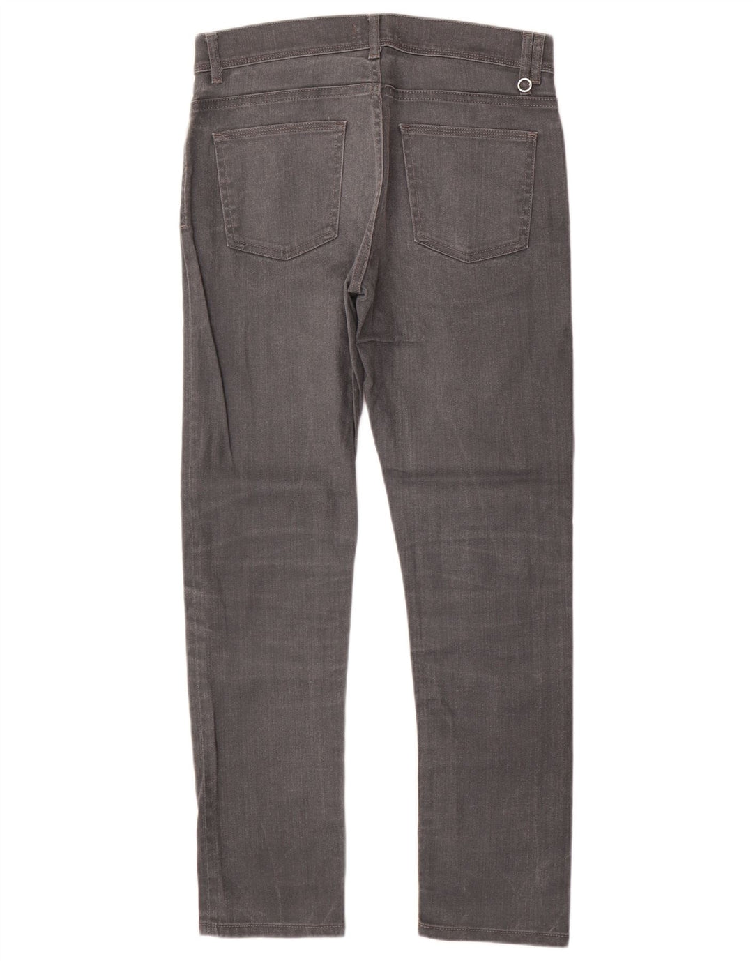 Zara Mens Slim Jeans EU 42 Grande W32 L30 Cinza Algodão