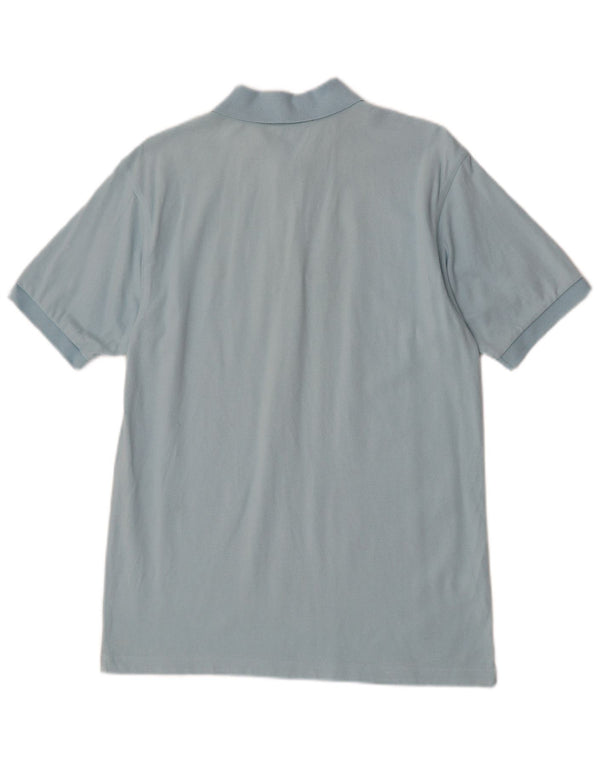 Camisa polo masculina Fred Perry algodão azul médio