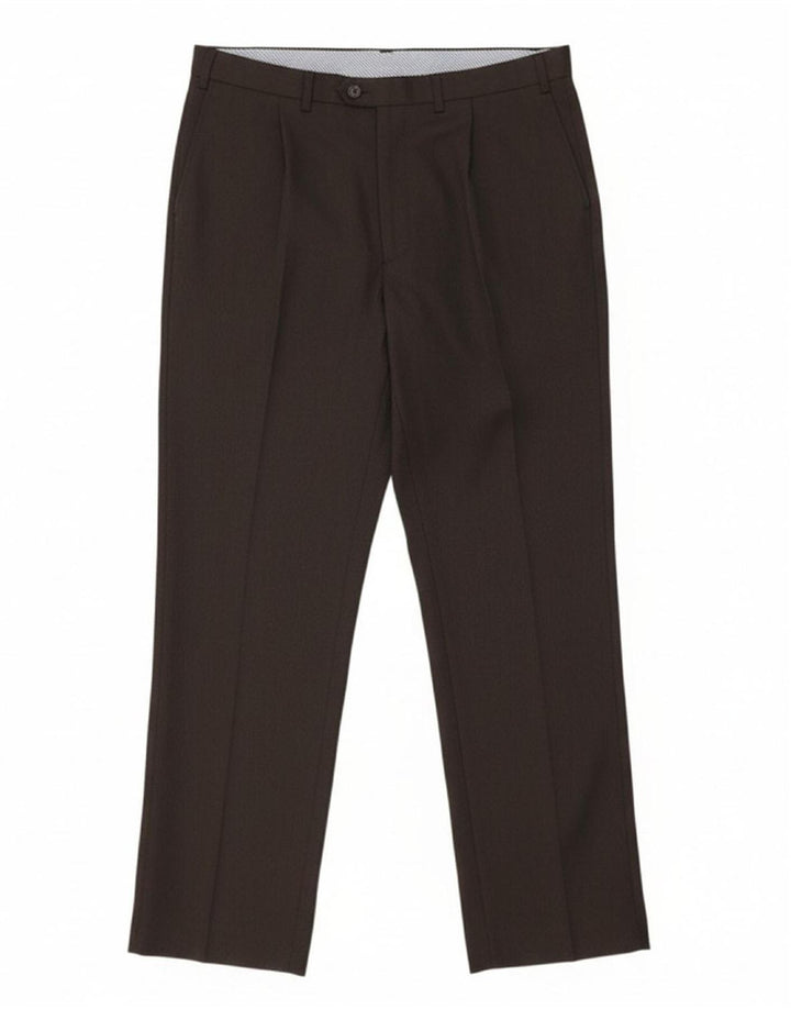 Calça masculina MARKS & SPENCER com ajuste regular W38 L33 cinza