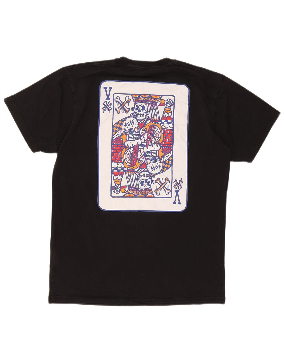 Camiseta Vans Masculina Classic Fit Graphic Top Médio Algodão Preto