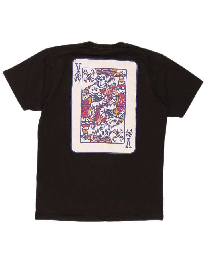 Camiseta Vans Masculina Classic Fit Graphic Top Médio Algodão Preto
