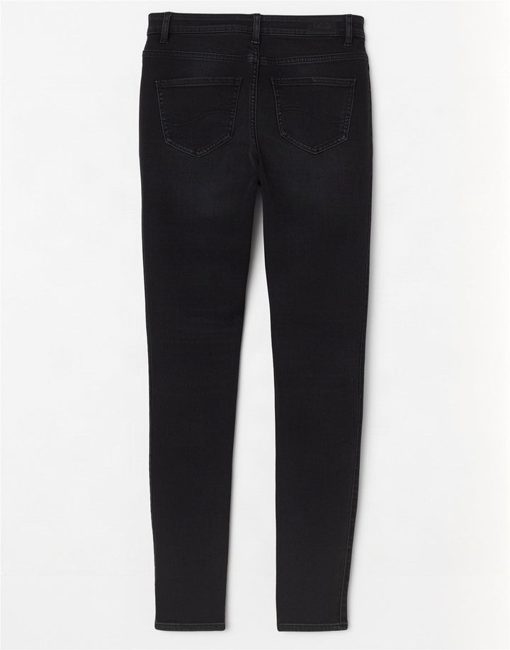 Lee Jeans Skinny Feminino W26 L30 Algodão Preto