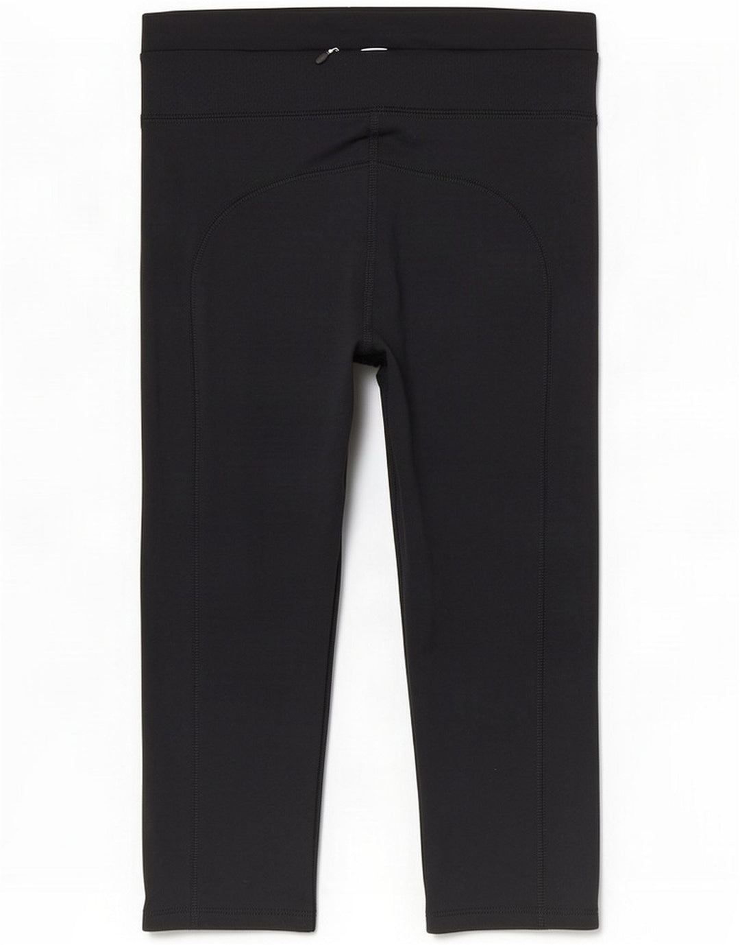 Marks & Spencer Womens Capri Leggings UK 12 Poliéster preto médio