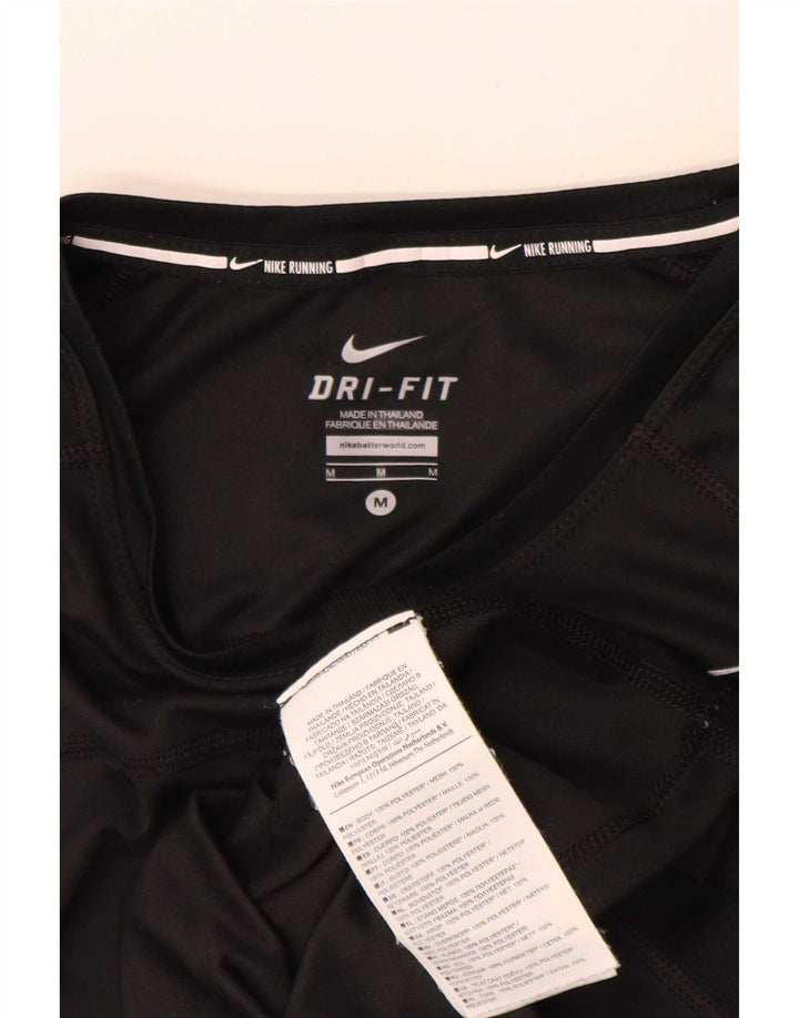 Camiseta Nike Feminina Dri Fit Top UK 12 Médio Preto Poliéster