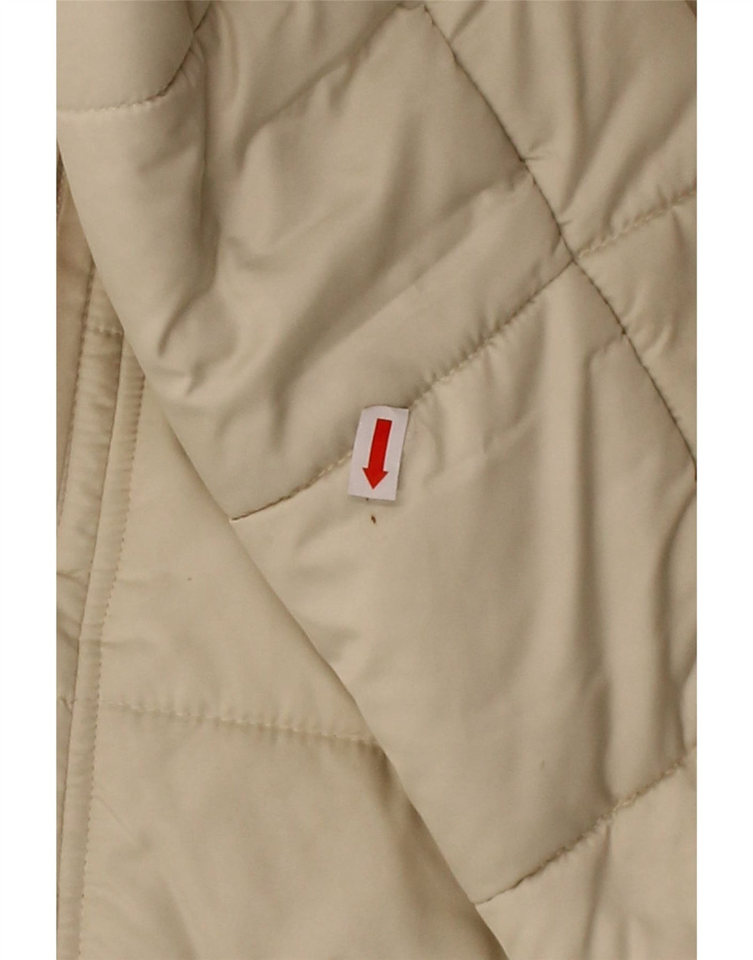 Jaqueta acolchoada feminina HOBBS UK 8 pequena poliéster branco