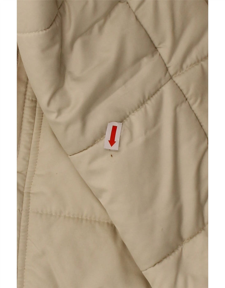 Jaqueta acolchoada feminina HOBBS UK 8 pequena poliéster branco
