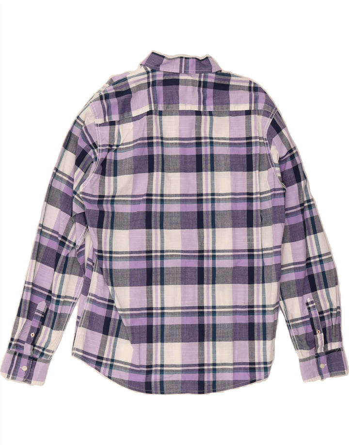 WRANGLER Mens Shirt XL Purple Check Cotton Vintage Wrangler and Second-Hand Wrangler from Messina Hembry 