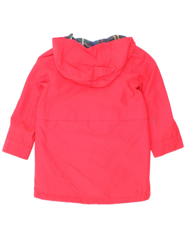 Capa de chuva com capuz para meninas Joyce 3-4 anos poliéster vermelho