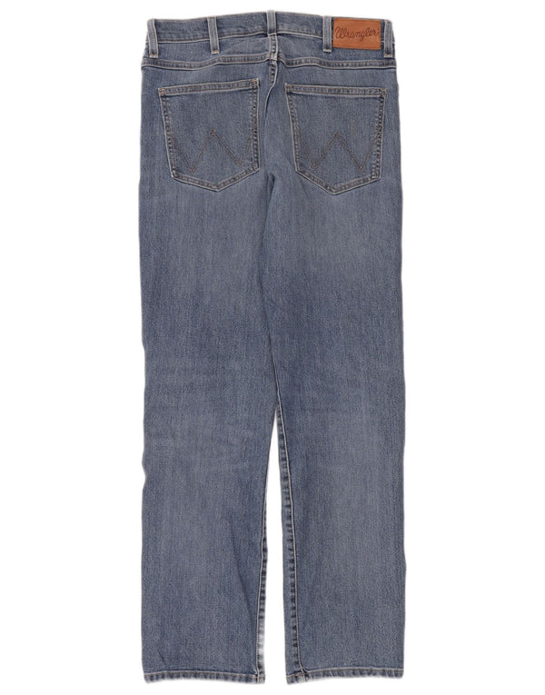 Wrangler Masculino Arizona Straight Jeans W32 L32 Azul Algodão
