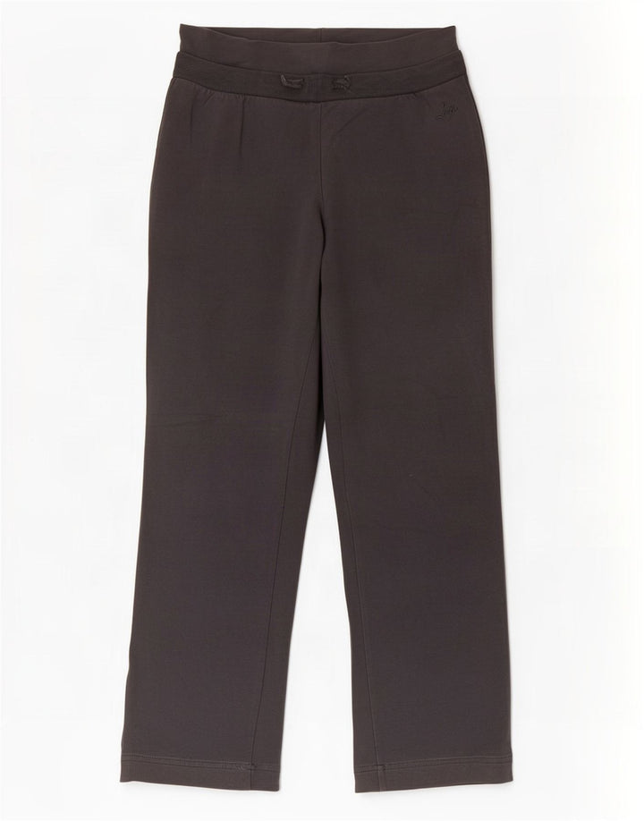 Calça de treino feminina Lotto UK 10 pequena cinza