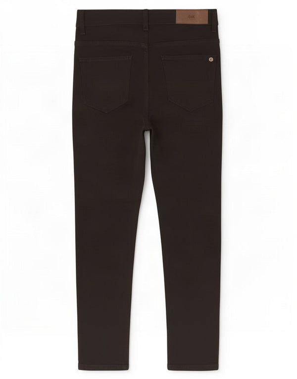 Zara Mens Slim Jeans EU 38 Pequeno W30 L31 Algodão Preto