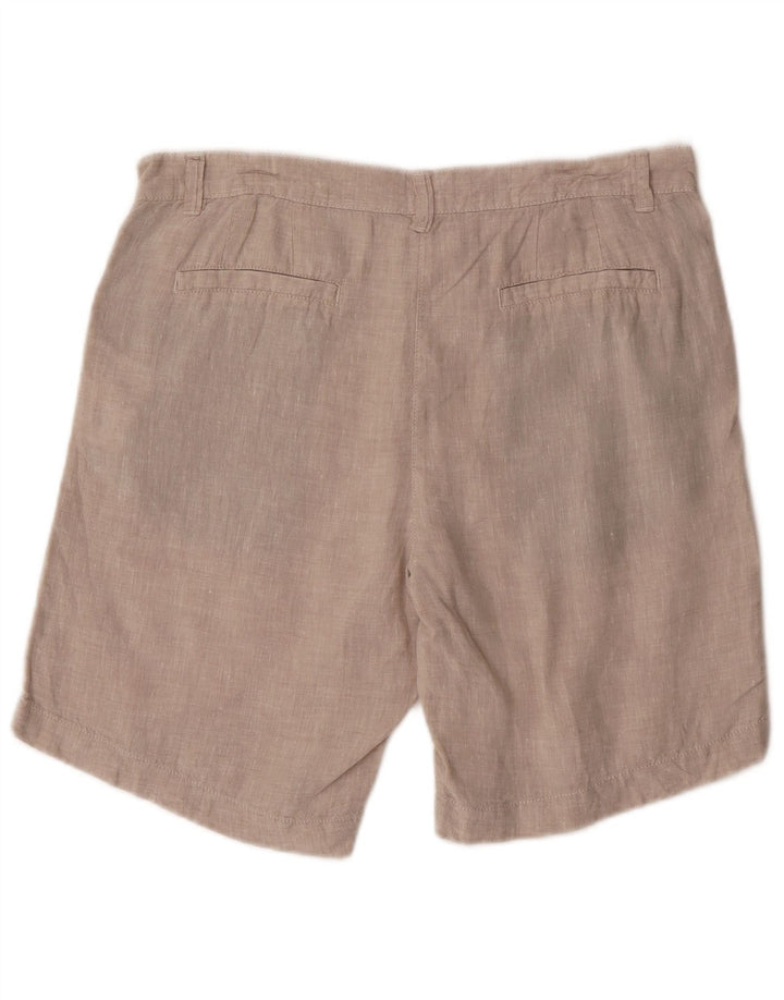 Shorts Chino Masculino Dack's US 42 Grande W32 Linho Bege