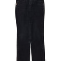 Jeans retos femininos Trussardi W26 L30 algodão azul marinho
