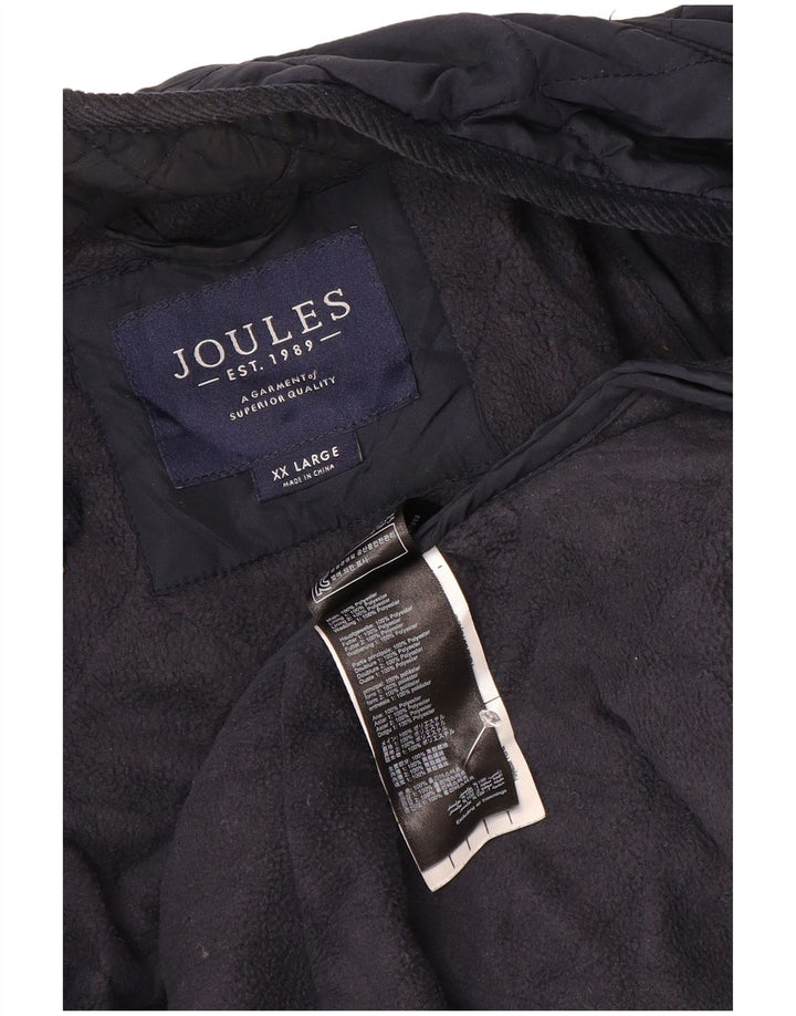 Jaqueta acolchoada masculina Joules UK 44 2XL poliéster azul marinho