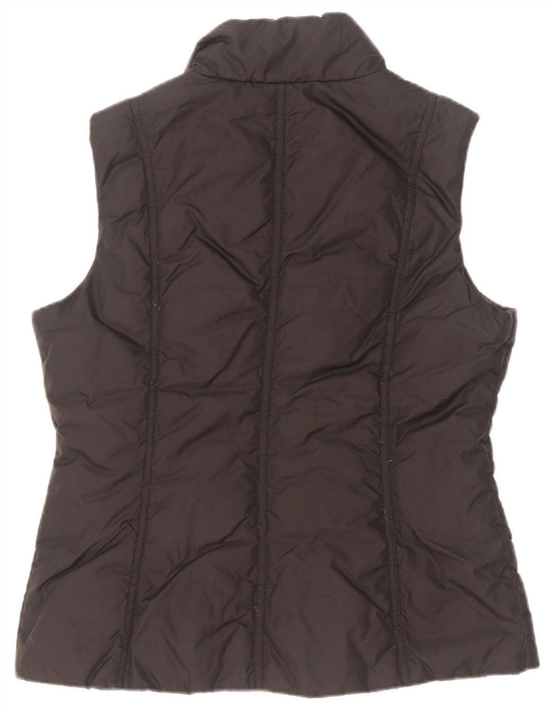 Colete acolchoado feminino Benetton UK 14 médio preto