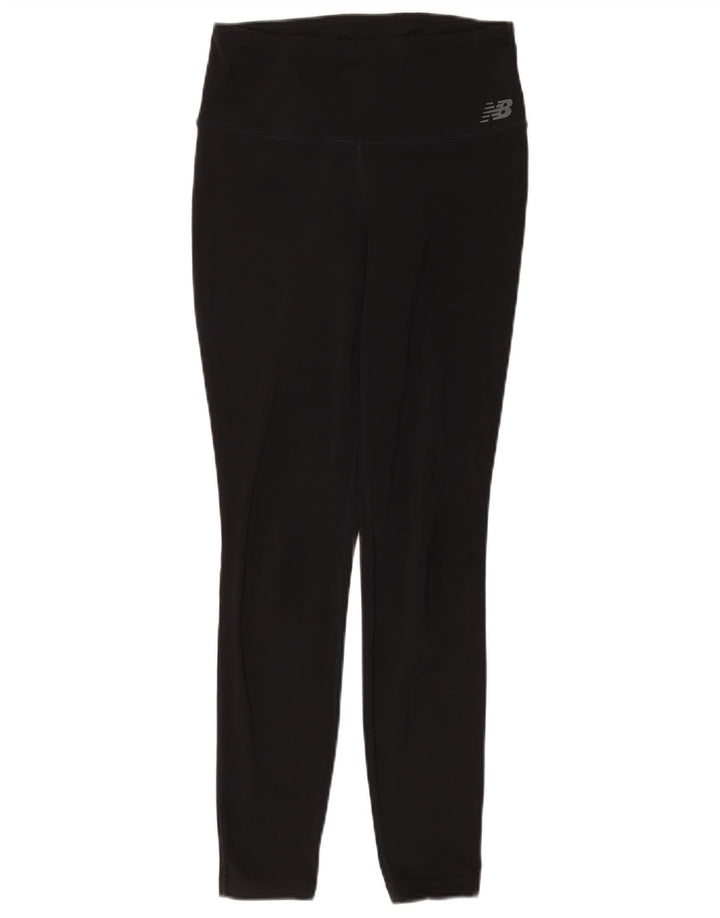 Leggings femininos New Balance UK 14 poliéster preto médio