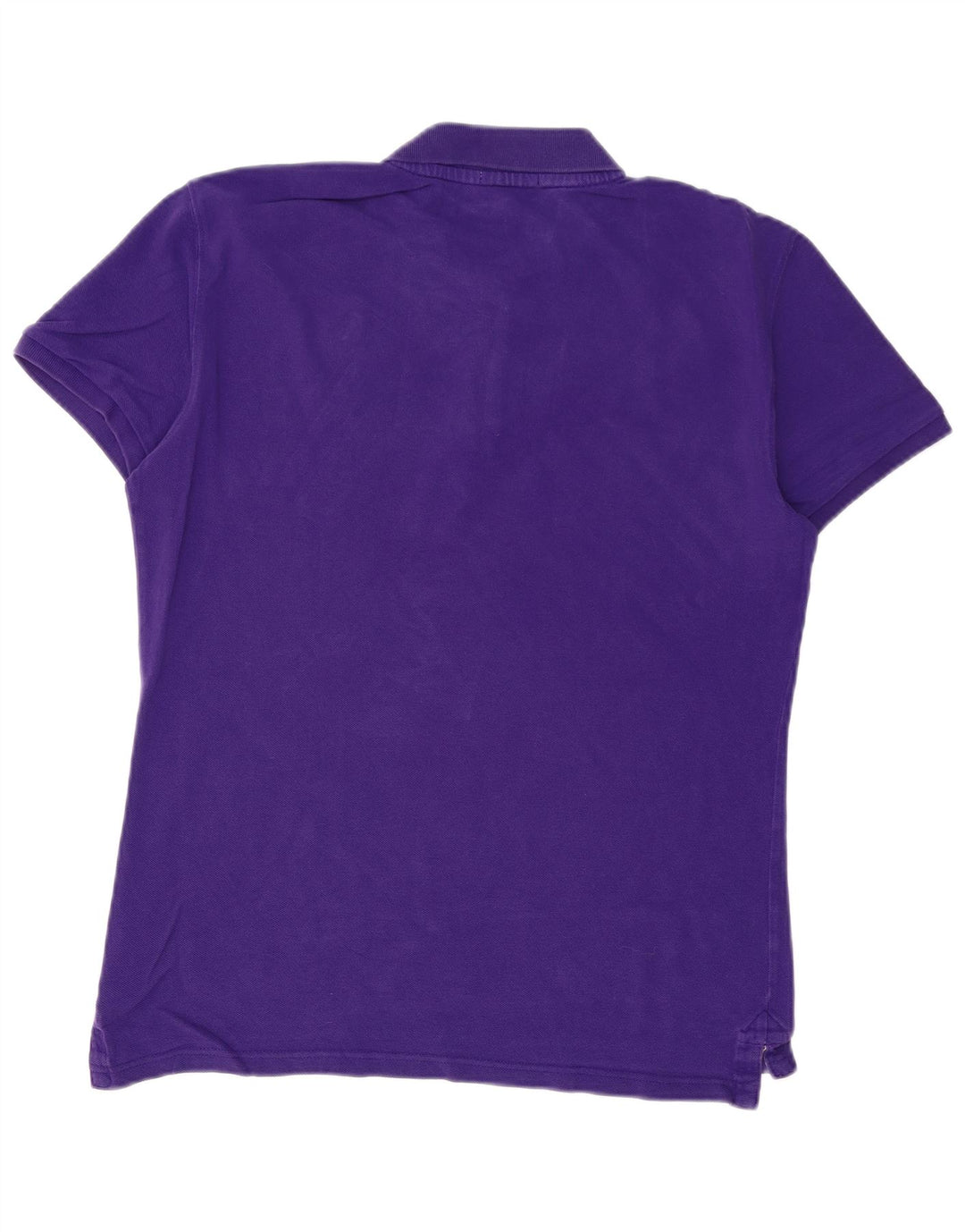 Camisa polo masculina gráfica GAS grande algodão roxo