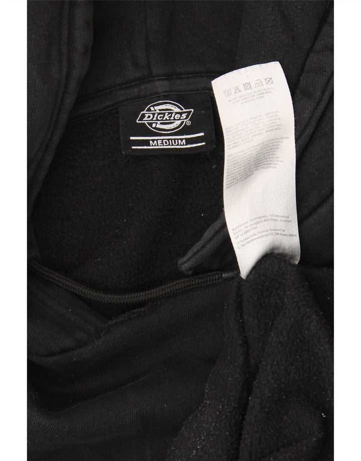 Suéter com capuz gráfico masculino Dickies algodão preto médio