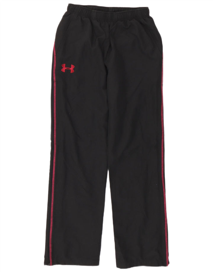 Calça de treino feminina Under Armour UK 10 poliéster preto pequeno
